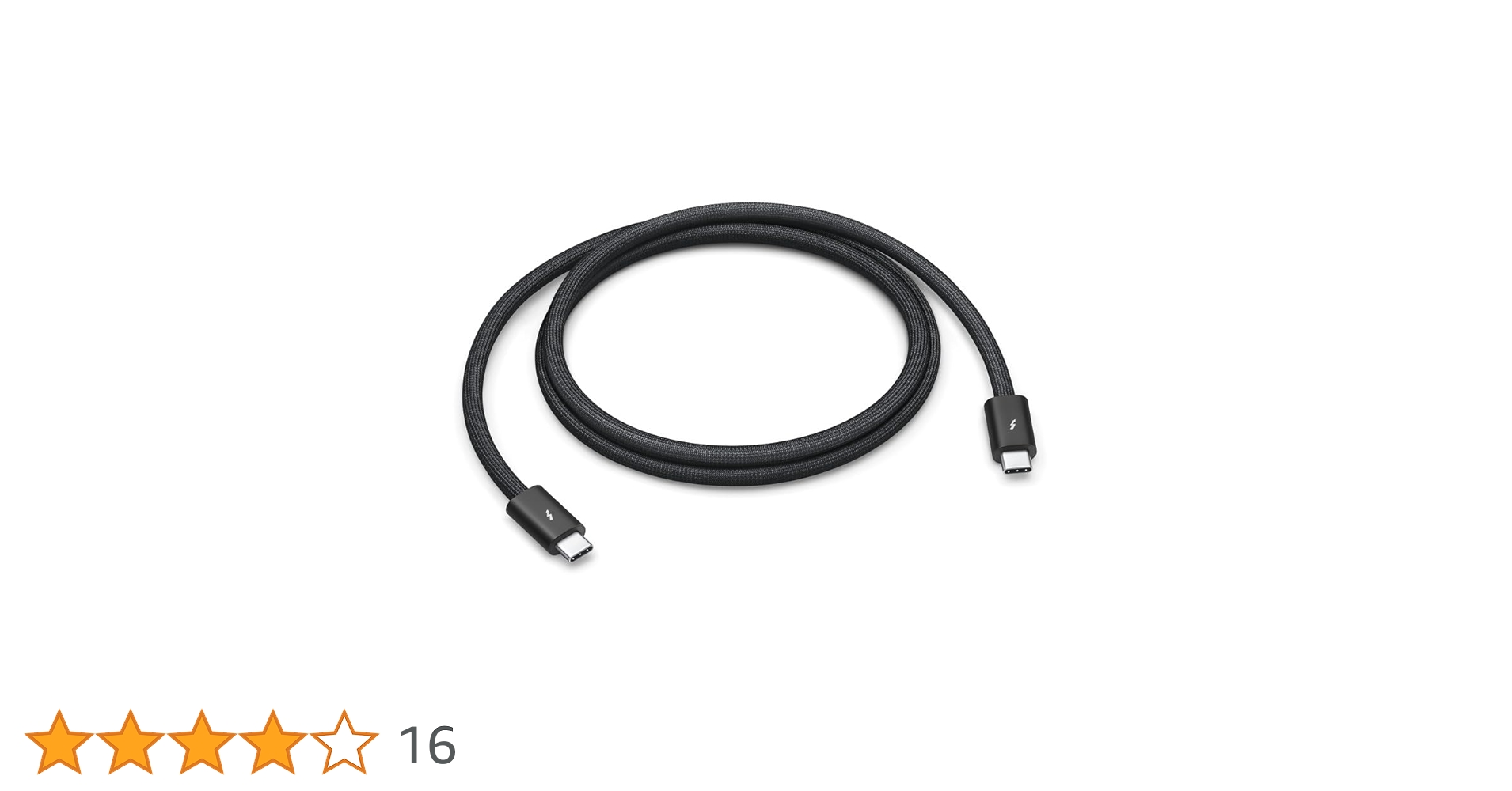 Amazon.co.jp: Apple Thunderbolt 4(USB‑C)Proケーブル(1 m