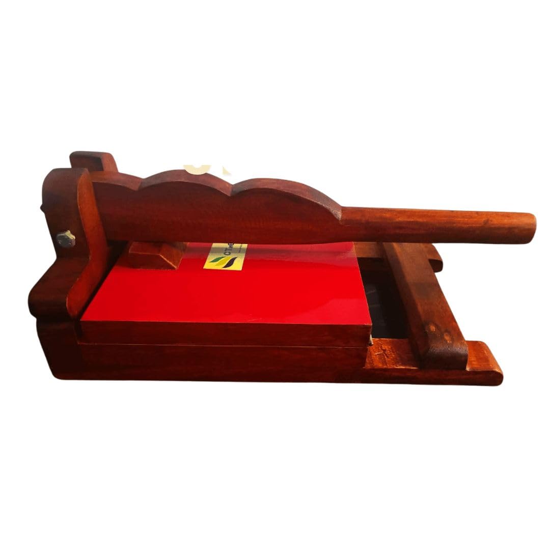 CT MELA Wooden Roti & Chapathi Maker 10 Inch Full Wooden Including Wood Handel-image-38