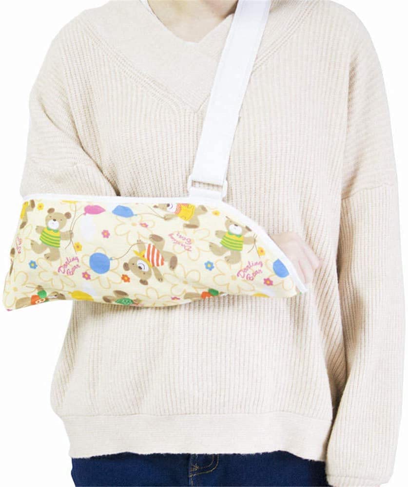 Cabestrillo de brazo para lesiones en el hombro Eslingas de brazo para soporte de brazo de muñeca rota Cabestrillo de brazo infantil de calidad de grado médico, inmovilizador de soporte de c
