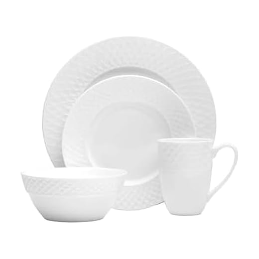 Mikasa 5188288 - Set da 16 pezzi, colore: Bianco