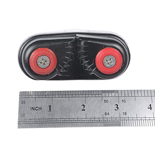 Mizugiwa Fast Entry Cam Cleat For Line Sizes Upto 5/8-Inch, 16Mm, Aluminum #TOP5