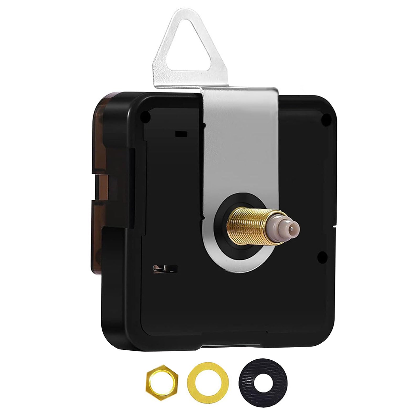 Quartz Clock Mechanism, Quiet Operation Battery Operated Movement Kit for Making Wall Clock Repair Parts Professional Making