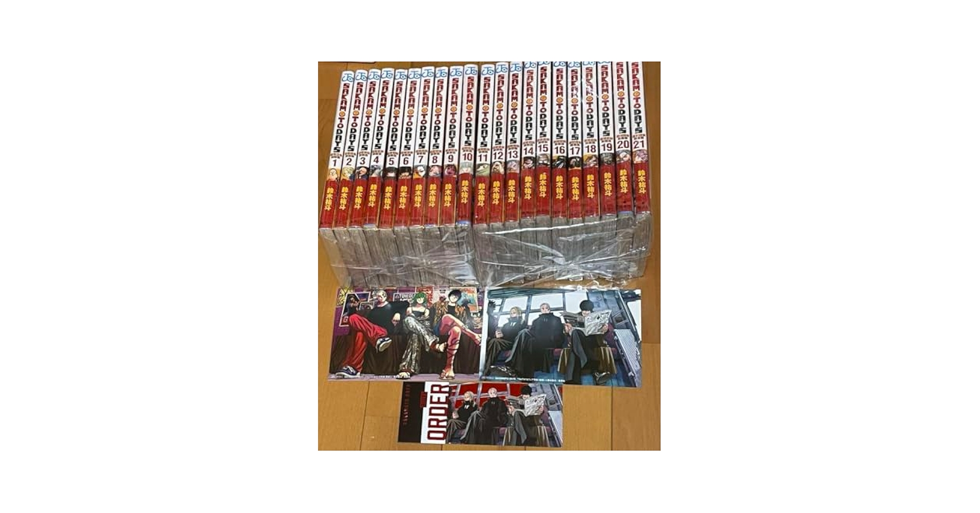 帯付き　サカモトデイズ 全巻セット 1-21巻 SAKAMOTO DAYS サカモトデイズ1〜21巻 全巻セット SAKAMOTO DAYS