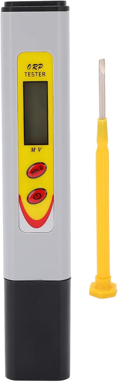 ORP Detection Pen ORP 969, Sensitivity Water Quality Meter, Exquisite Structure, Durability, LCD with Backlight, for Aquariums, Hydroponics, Swimming Pools