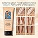 Leg Makeup Waterproof No Transfer,Flawless Looking Leg and Body Scar Cover up Makeup,Waterproof Long Last Easy Application for All Skin Tones.(2# Medium Golw)