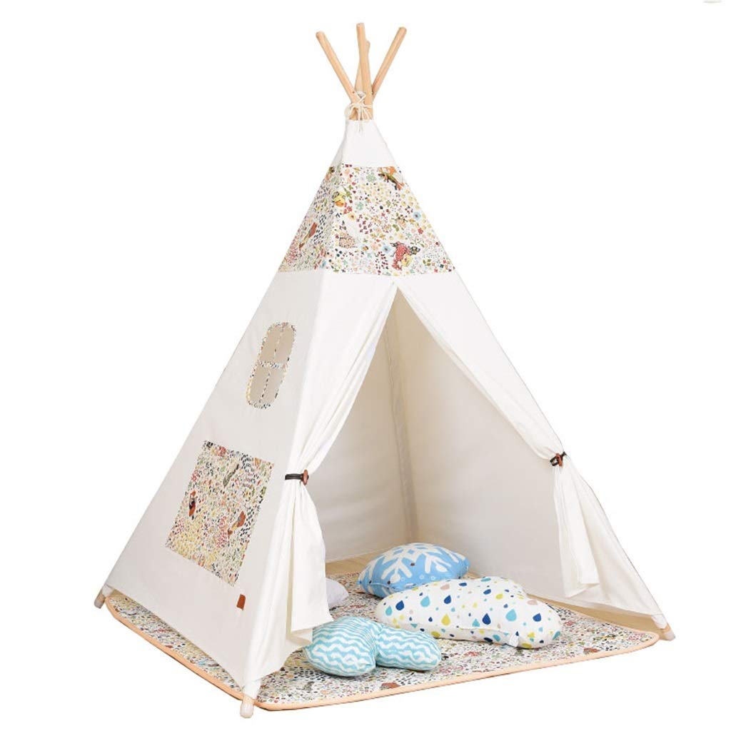 Children's Tent, Indoor Game House Boy Foldable Easy to Clean Reading Corner Girl Portable (Color : B)