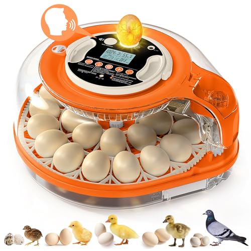 QVKHPCL 26-Egg Smart Voice Control Incubator