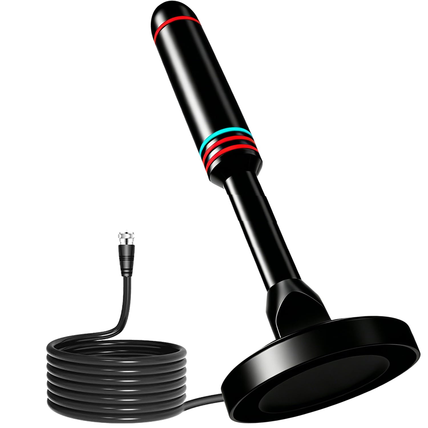 Antena de TV interna atualizada, antena digital para Smart TV, cabo de 9,961 pés para