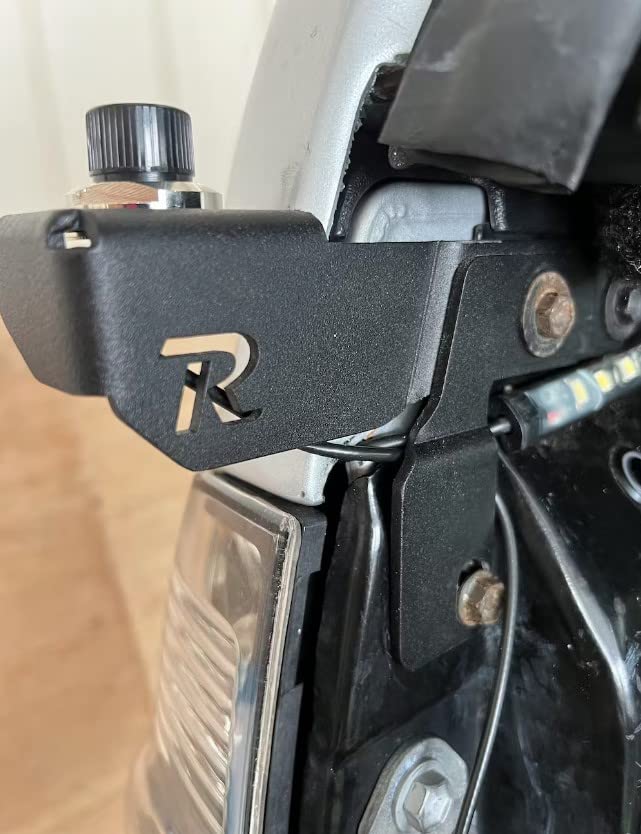 Image of Rago Fabrication CB Antenna Mount for 2005-2015 Toyota Tacoma 2nd Gen | Driver Side | Truck Bed Mounted | Pickup Truck Accessories | Made in The USA