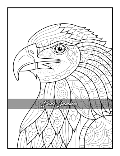 100 Animals: An Adult Coloring Book with Lions, Elephants, Owls, Horses, Dogs, Cats, and Many More! - Image 54