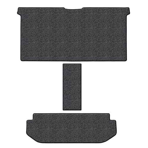 【厚さ20mm最高級マット】Aviles 新型 アルファード ヴェルファイア 40系 セカンド・サード用 ラグマット フロアマット(01:エグゼクティブラウンジ以外, 03:グレーブラック)