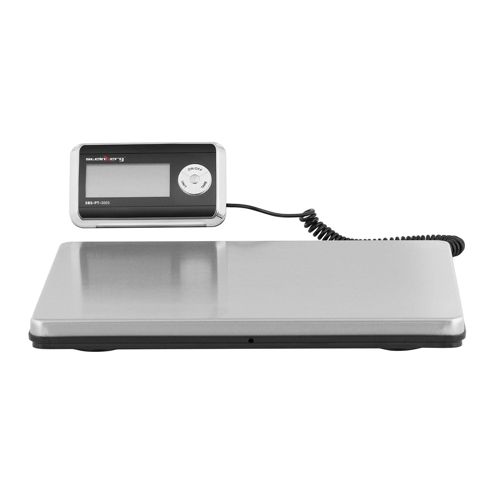 Steinberg Systems SBS-PT-300S Paketwaage 300 kg / 100 externes LCD Paketwaage digital Industriewaage Bodenwaage Versandwaage