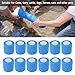 Non Woven Hoof Repair Bandage, Self Adhesive Hoof Repair Bandage Waterproof 12 Pack Animal Elastic Bandage for Livestock (Blue)