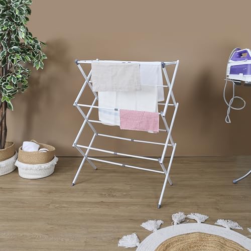 Etendoir à linge accordéon pour sécher 9m de linge sans encombre - 8