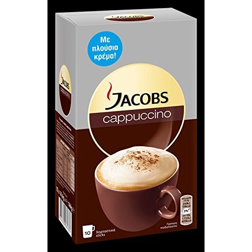 Jacobs Cappuccino 10 Sachets by Jacobs Grocery & Gourmet