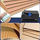 2 Stück Kartonschneider für Katzenkratzbretter, 3D Kätzchenförmiges Manuell Gedruckter Kartonschneider, Kartonstreifen Strip Cutter Für Handgefertigte Katzenbetten (Schwarz+Blau)