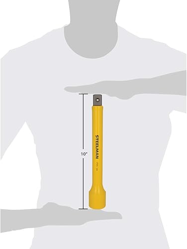 Miniatura 8 de Steelman Unidad de 34 pulgadas, extensión de impacto limitante de par de 250 ft-lb, la barra se flexiona para absorber el par excesivo, sin
