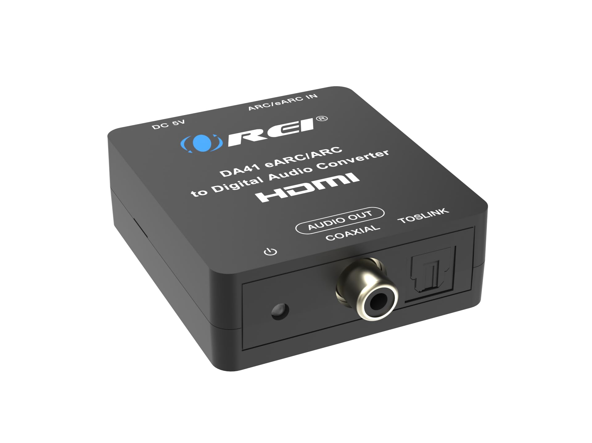 OREI eARC/ARC HDMI to Optical/Coaxial Audio Extractor, - Supports Dolby 5.1 Channel, DTS 5.1, LPCM 2.0 Channel HDTV Soundbar Speaker Amplifier (DA41)