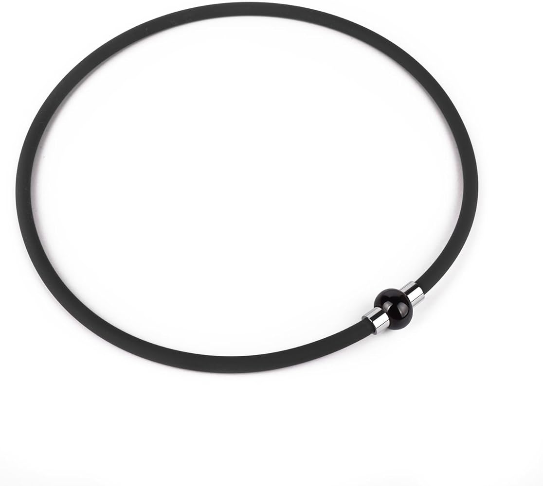 Amazon | [FUANNA] 磁気ネックレス ネックレス シリコン ステンレス