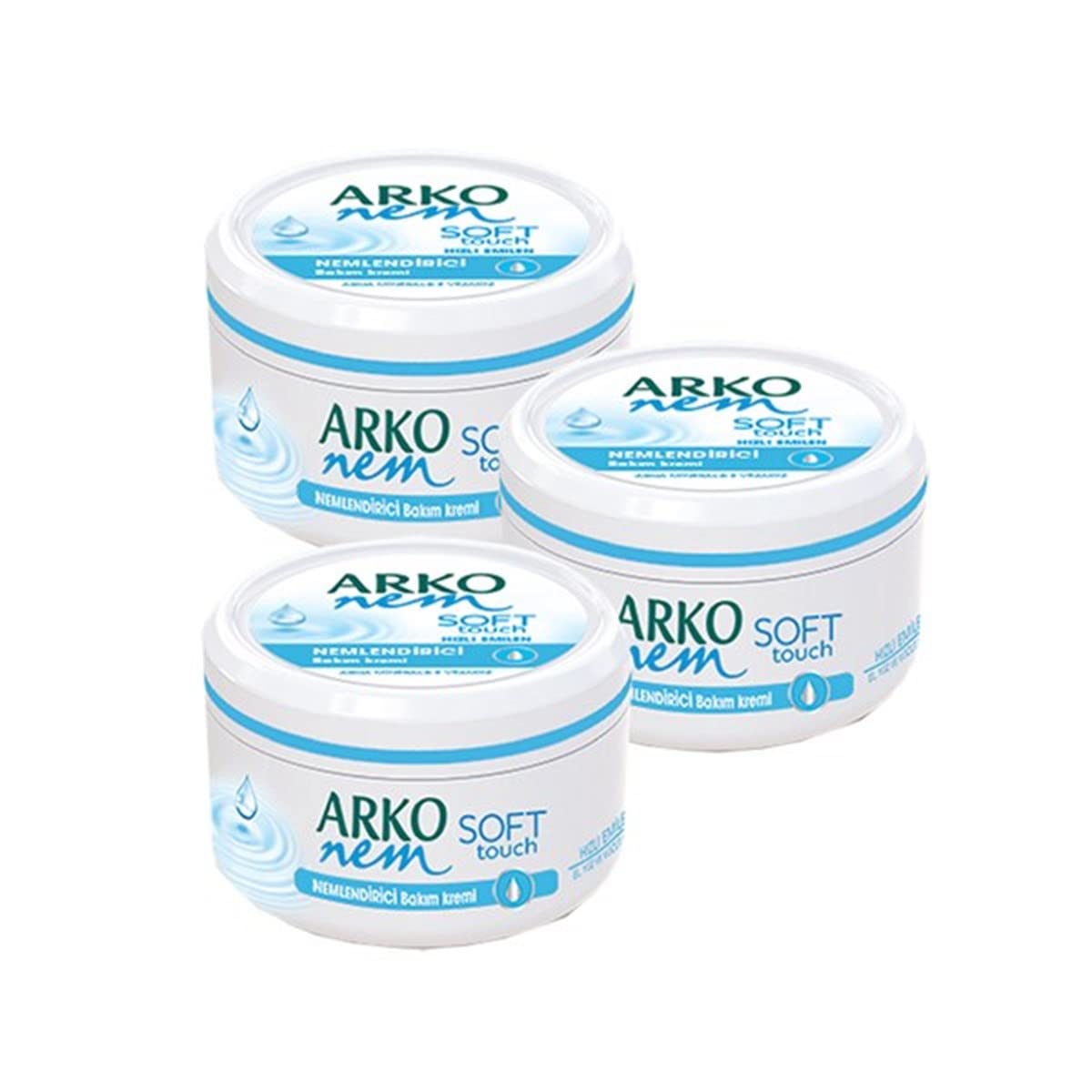 Arko Nem Soft Touch Krem 200 ml x 3 Adet