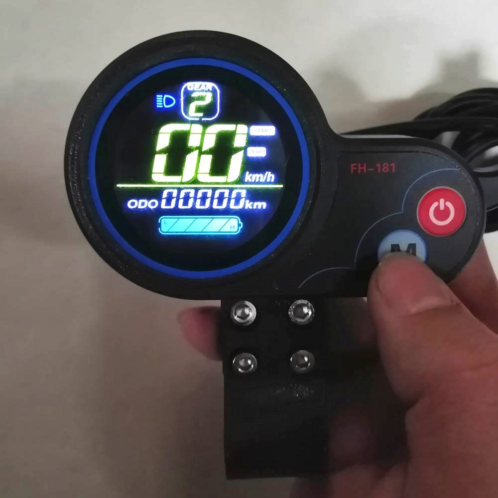 Regulador Patinete Electrico 3 6V 48V 250W 350W Controlador de Scooter eléctrico con Velocidad de visualización del Acelerador for Motor/Scooter/e Bicicleta Controlador del Motor