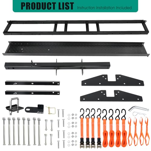 Outprize MC-ST-CARRIER-6FT Motorcycle Hitch Carrier 600Lbs, Extreme Heavy Duty Steel Dirt Bike Hitch Hauler thumb #5