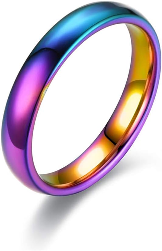 MZZJ BFF Ring for 2-3-4-5-6-7-8-9-10 Personazlied BFF Friendship Jewelry Pinky Promise Pinky Swear Minimalist Polish Stainless Steel Comfort Fit Domed Stackable Knuckle Ring Band,Bridesmaid Gift