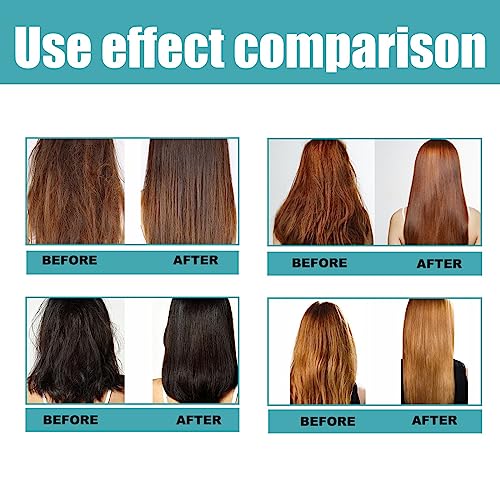 3PCS Hair Straightener Cream,Protein Silk & Gloss Hair Straightening Cream,Nourishing Smoothing Collagen Hair Straightener Cream,Curly Hair Straightening Cream for All Hair Types