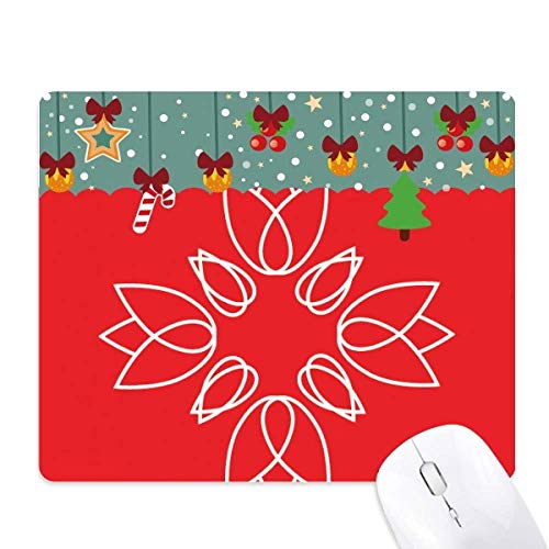 Tapis de souris en caoutchouc fleur pour bureau - Confort et stabilité au quotidien