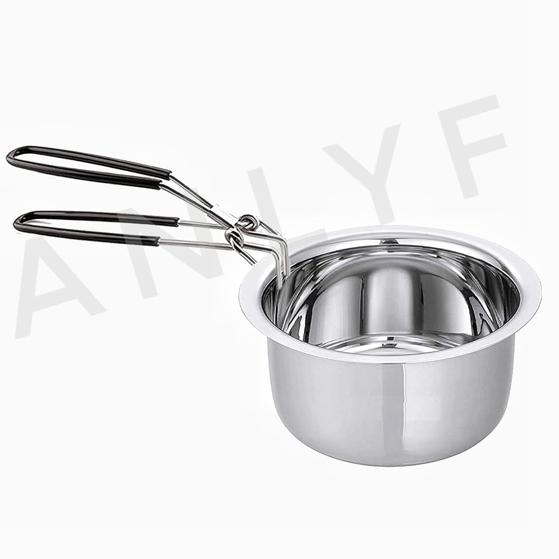 ANLYF Pakkad for Kitchen | Hot Pot Utensil Gripper | Pot Lifter with Vinyl Coated Handle | Multipurpose High Grade Stainless Steel Wire Tong - Utility Pakkad - Sandasi - Sansi 1