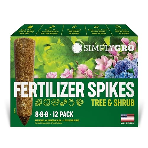 SimplyGro Tree and Shrub Fertilizer Spikes