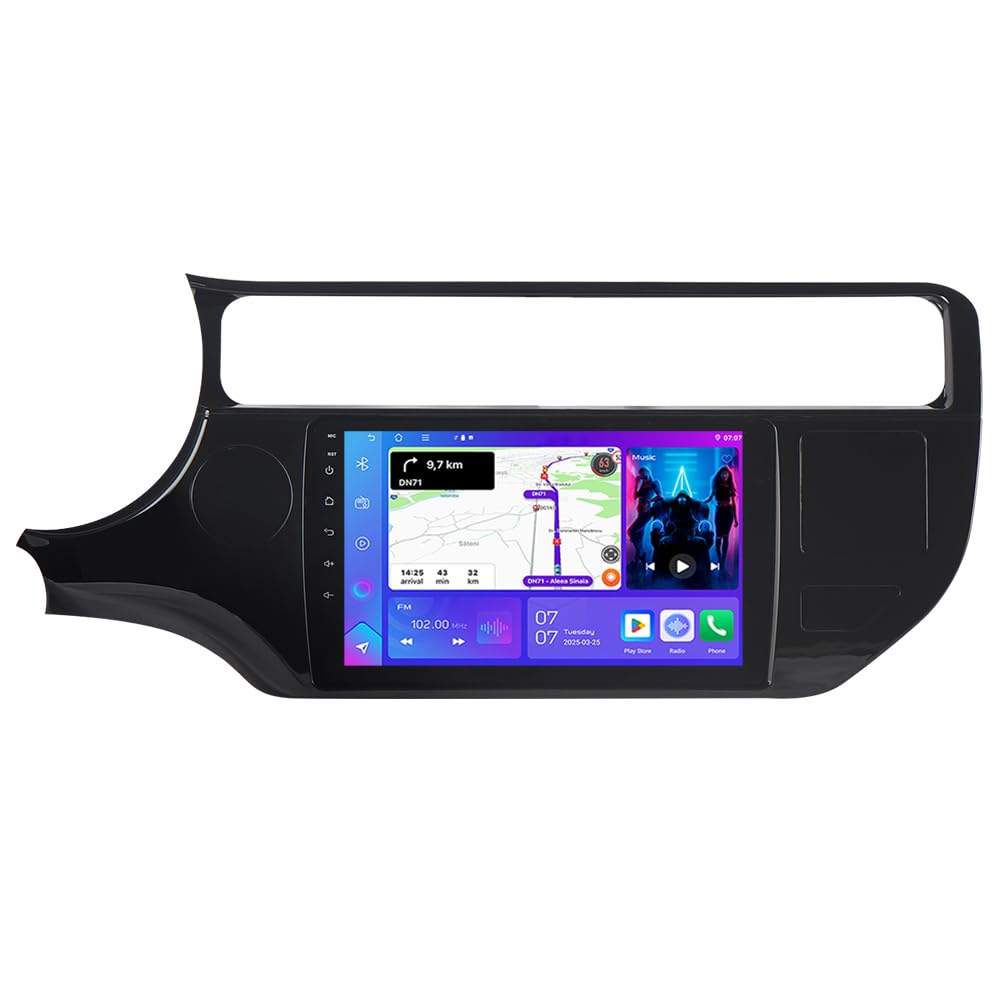 9 Pouces Autoradio pour Kia Rio III Pride UB 2015-2017 Low-End