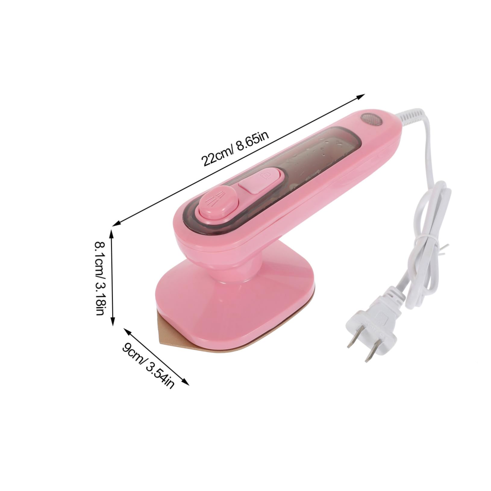 CIYODO Mini Steam Iron Handheld Travel for Garments Portable Fabric Smooth Board for Cotton Satin Nylon