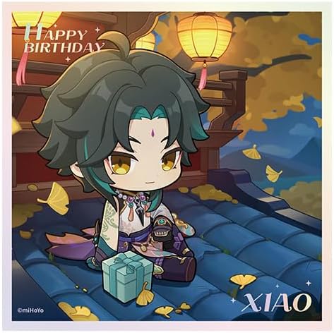 Genshin Impact Heartfelt Wishes Series Mini Bordered Poster - Xiao