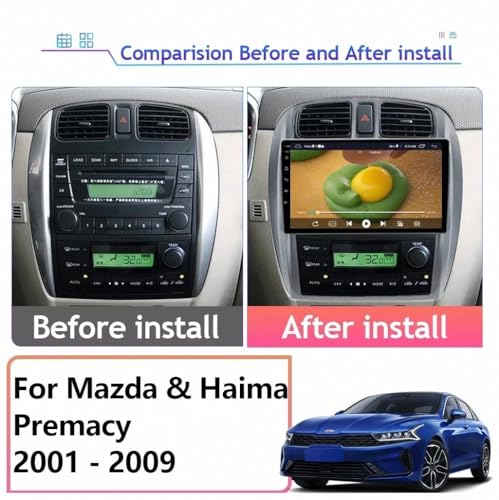 Autoradio touchscreen para Haima Premacy con manos libres Bluetooth y mirror link 2