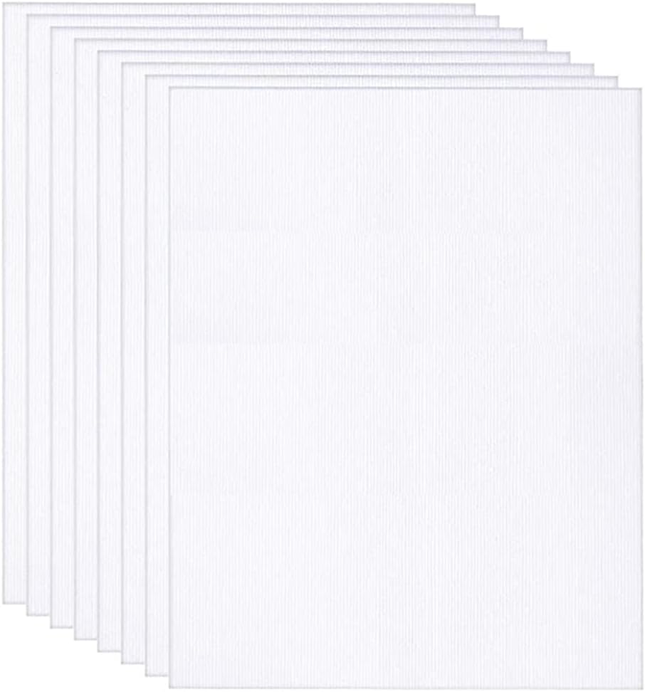 Canvas Panels - 9 Pack Artist Painting Canvas Boards Value Pack for Oil & Acrylic Painting