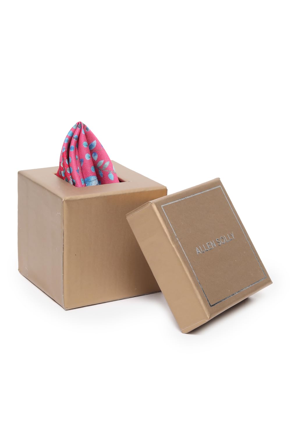 allen solly Men Pink Party Pocket Square-picture-56