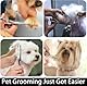 Hochwertige Hundehaarpflege Schnittset，Fellschere für Hunde mit runder Sicherheitsspitze, professionelles Hundehaarscheren-Set, inklusive Ausdünnung, gebogene, gerade Schere und Kamm