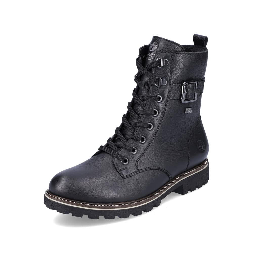 Remonte Femme Bottines D8475, Dame Bottes de Motard,Semelle intérieure Amovible,Hydrofuge,remonteTEX