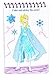 Disney Frozen Activity Tote – Ultimate Princess Adventure Bag with Coloring Books, Stickers, Crayons & Games – Travel-Friendly Art Set for Girls Ages 3+ – Great Gift for Creative Play