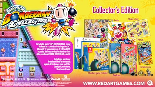 Super Bomberman Collection Collector' Edition Nintendo Switch - vue 3