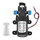 Membranpumpe, DC 12V 45W 4L / min Membran selbstansaugende Wasserpumpe aus technischem Kunststoff mit Filter für Wasserpumpe, Schweißpistolenkühlung, Wasserbohrer zum Hinzufügen von Wasser, Reinigung