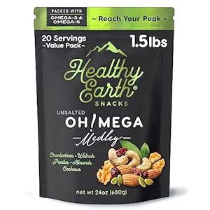Mixed Nuts Unsalted | Trail Mix | Trail Mix without Peanuts | Sugar Free Snacks | Gourmet Snacks, Protein Snacks, Gluten Free, No Preservatives, High Fiber Snacks (Omega-3 & Omega-6)