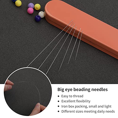 Beading Needles, Big Eye Beading Needles Collapsible Beading Needles Set For Jewelry Making #TOP2