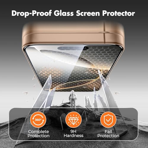 Image of Mothca Advanced Tempered Glass Screen Protector Compatible for Poco F8 Pro with Edge to Edge Coverage - Case Friendly, Anti-Scratch & Bubble-Free Installation Kit
