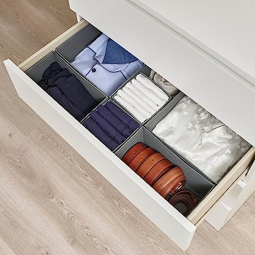 ORLISA Drawer Organisers, Drawer Dividers for Clothes Set of 7, 3 Size Foldable Baby Drawer Organiser, Stay Organised