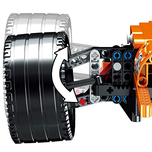 Foxom Technik Bausteine Formel F1 Supersportwagen, 1396 Teile 1:12 Racing Auto Technic Bausteine Konstruktionsspielzeug… – Bild 4