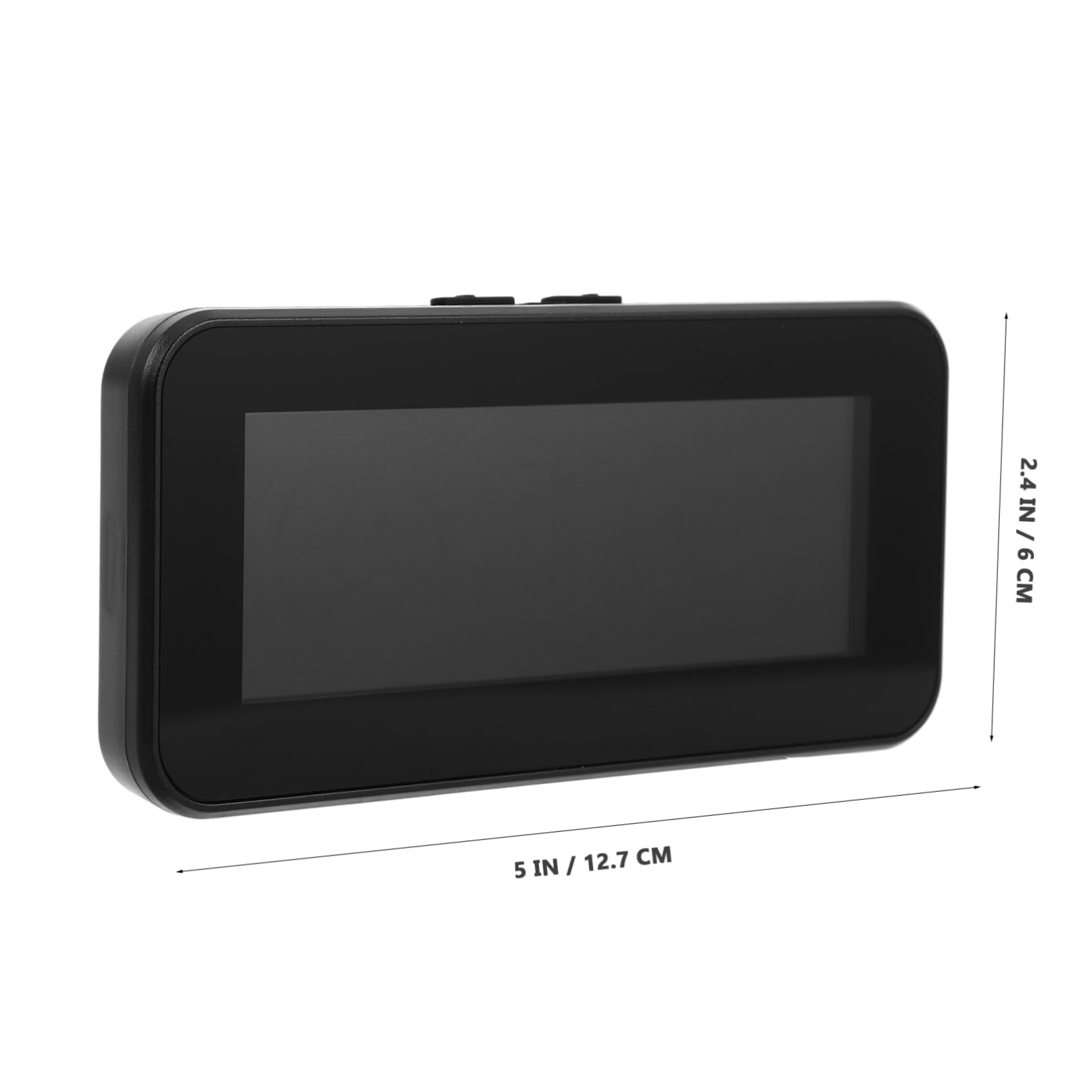 GRIRIW Digital Display Vehicle Inclinometer Gauge High Precision Car Monitor for Slope Angle and Voltage Measurement