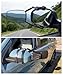 UNLRAE Tow Mirrors,Mirror Extenders for Towing,Universal Clamp-On 360 Degree Rotation Adjustable Trailer Mirrors for Towing,Applicable to the Rearview Mirror of Most Cars,Trucks,and Trailers