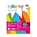 Kaboom Volt Neon Assorted Colored Paper, 8.5" x 11", Single Pack, Primary Colors